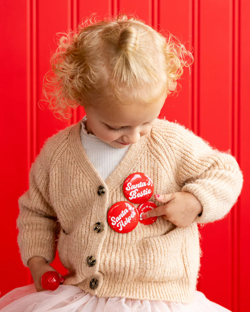 Elf Pennant & Button Set