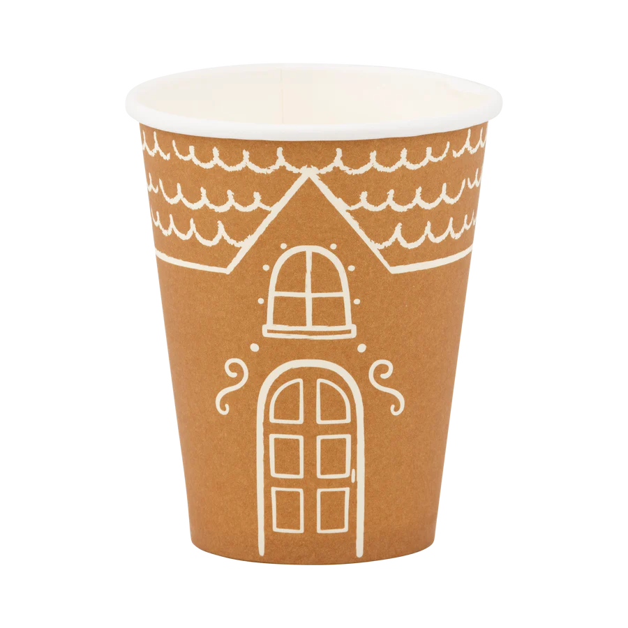 Gingerbread Handled Paper Cup