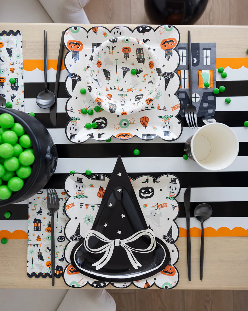 Witch Shaped Hat Plate