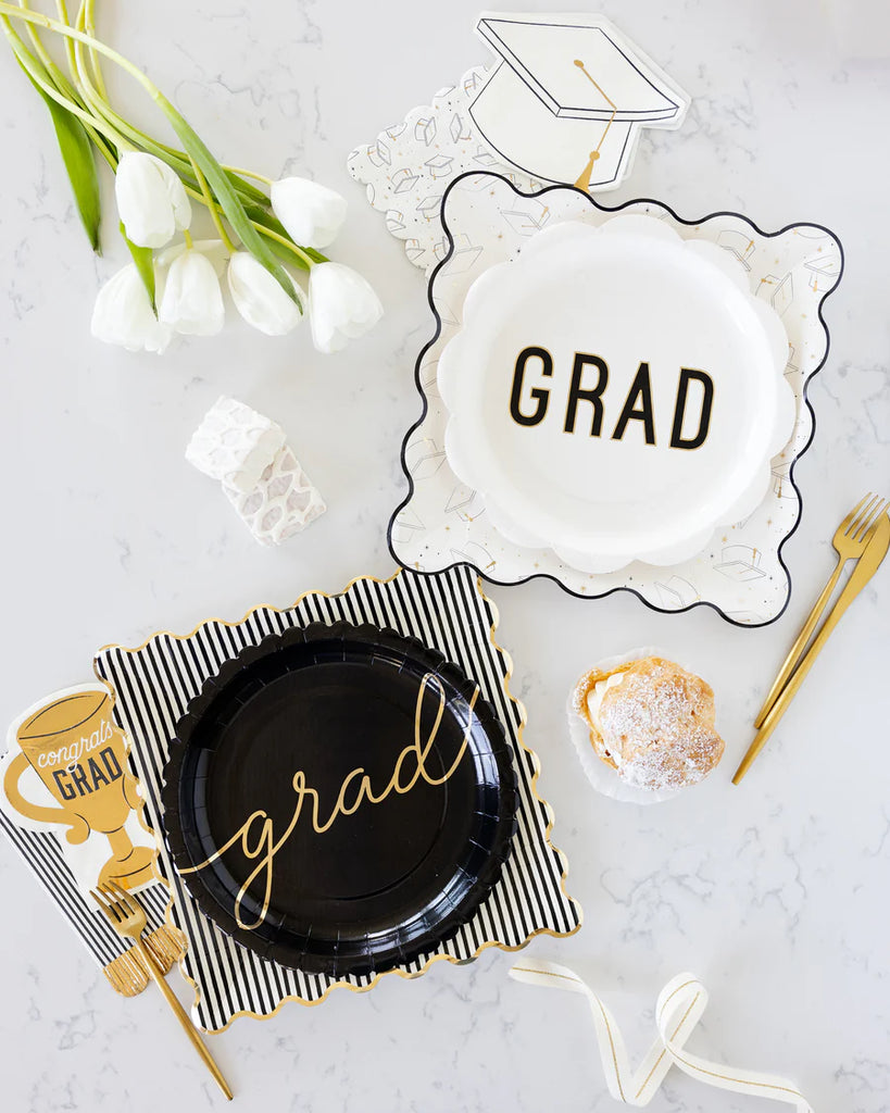 Grad Cap Cocktail Napkin