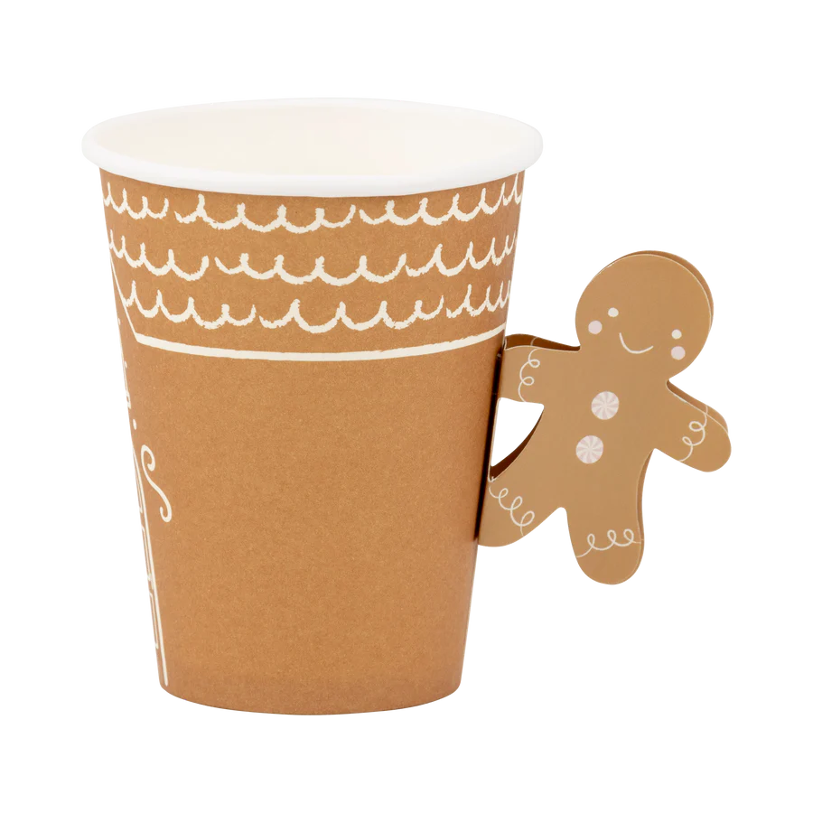 Gingerbread Handled Paper Cup