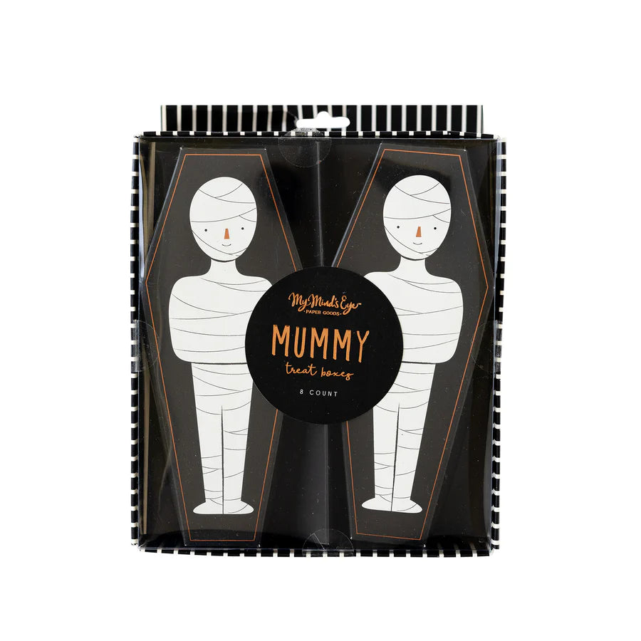 Frank & Mummy Coffin Treat Boxes