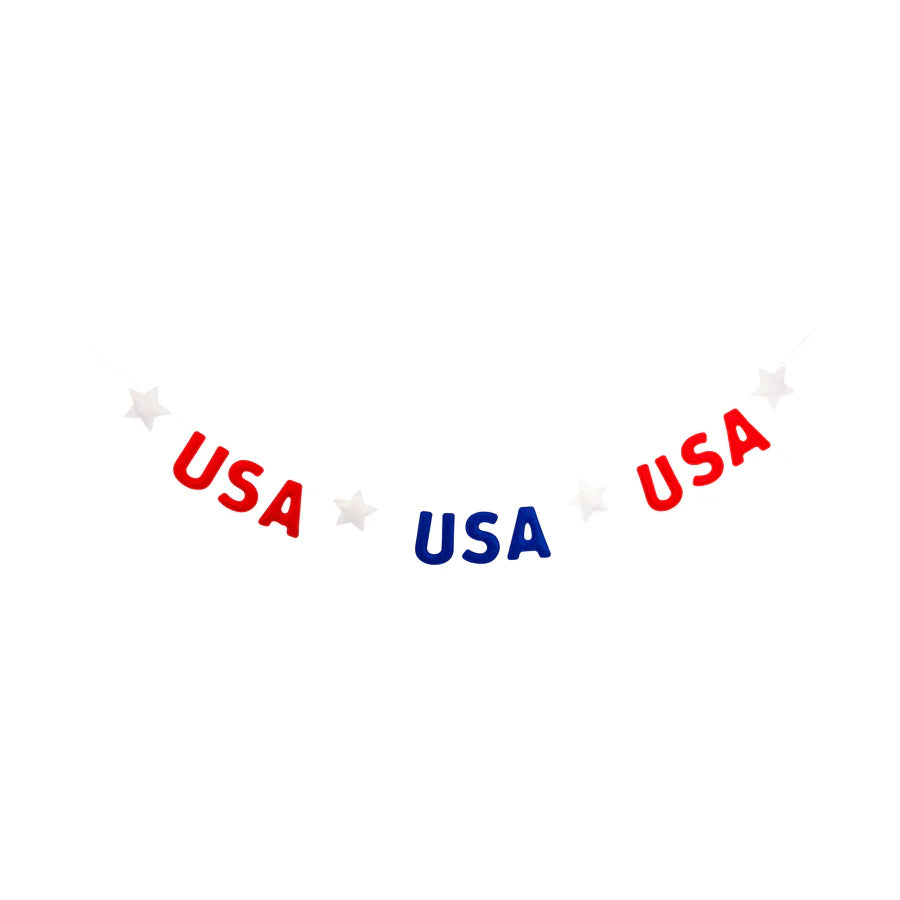 USA Felt Puffy Banner