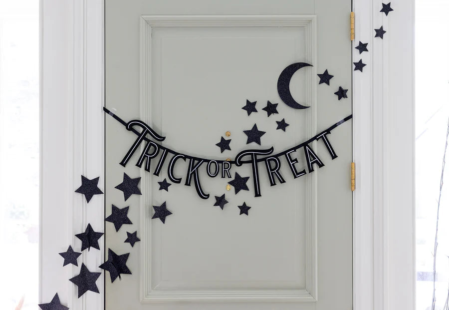 Trick or Treat Felt Banner