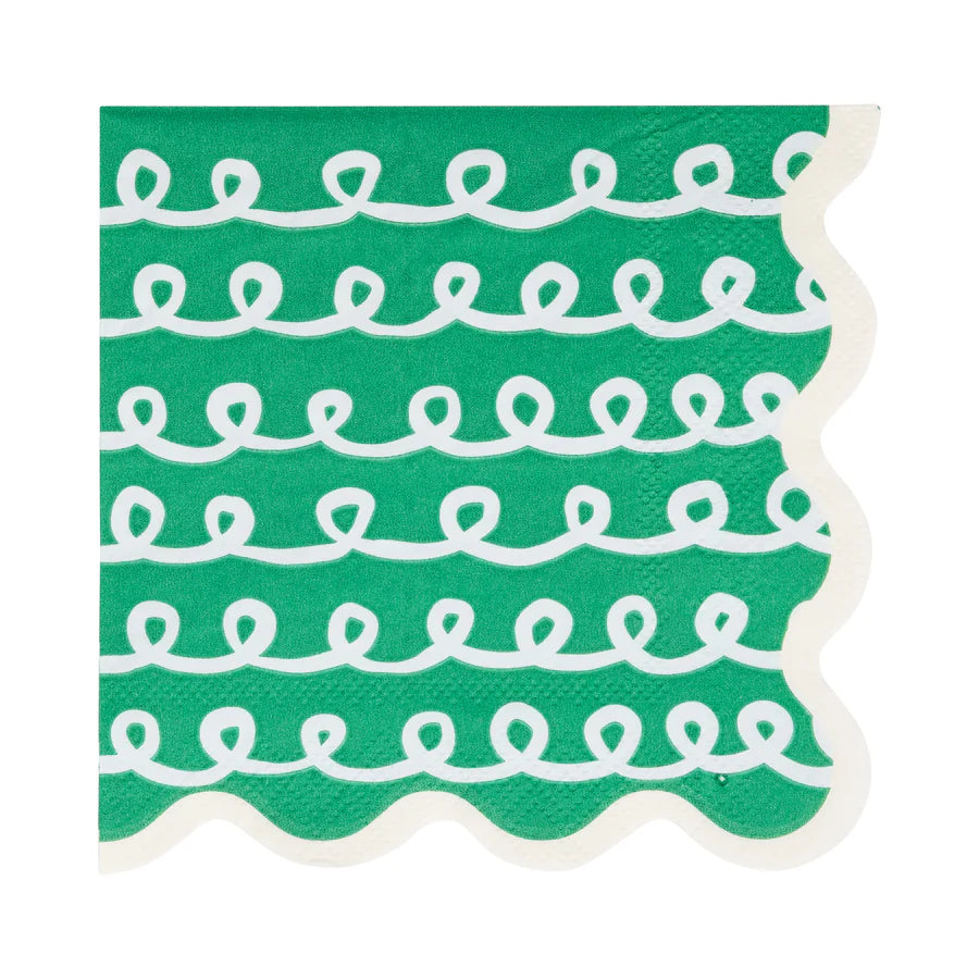 Frosting Cocktail Napkin