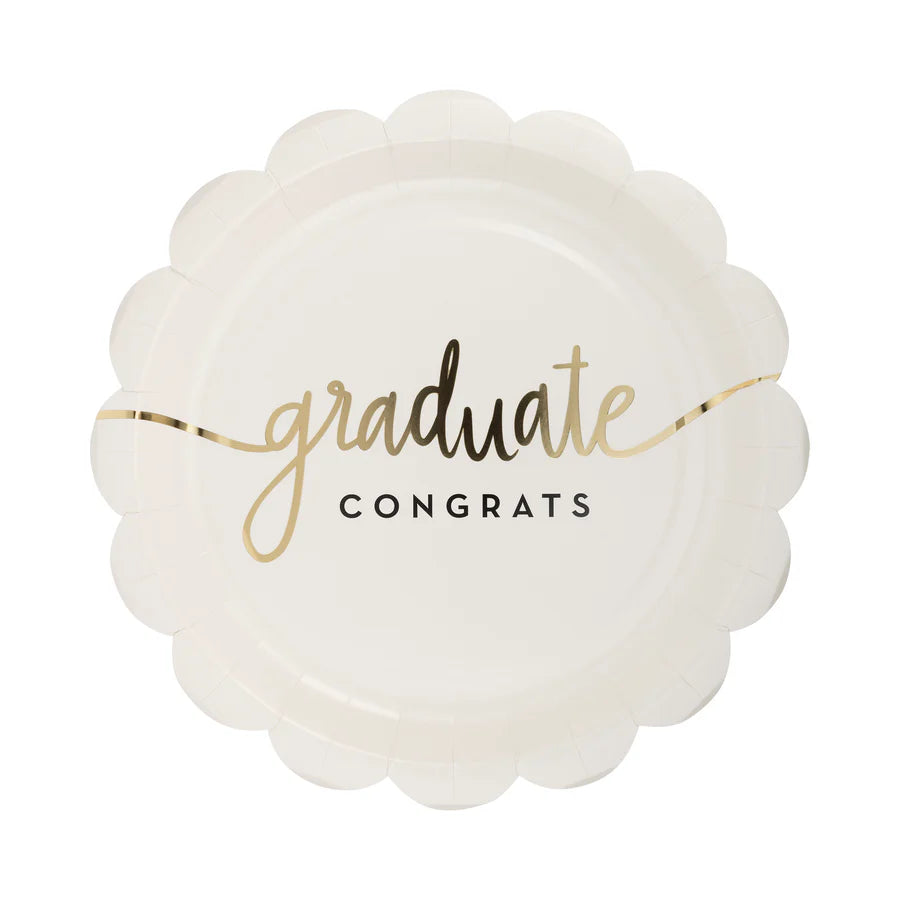 Graduate Congrats Paper Plate