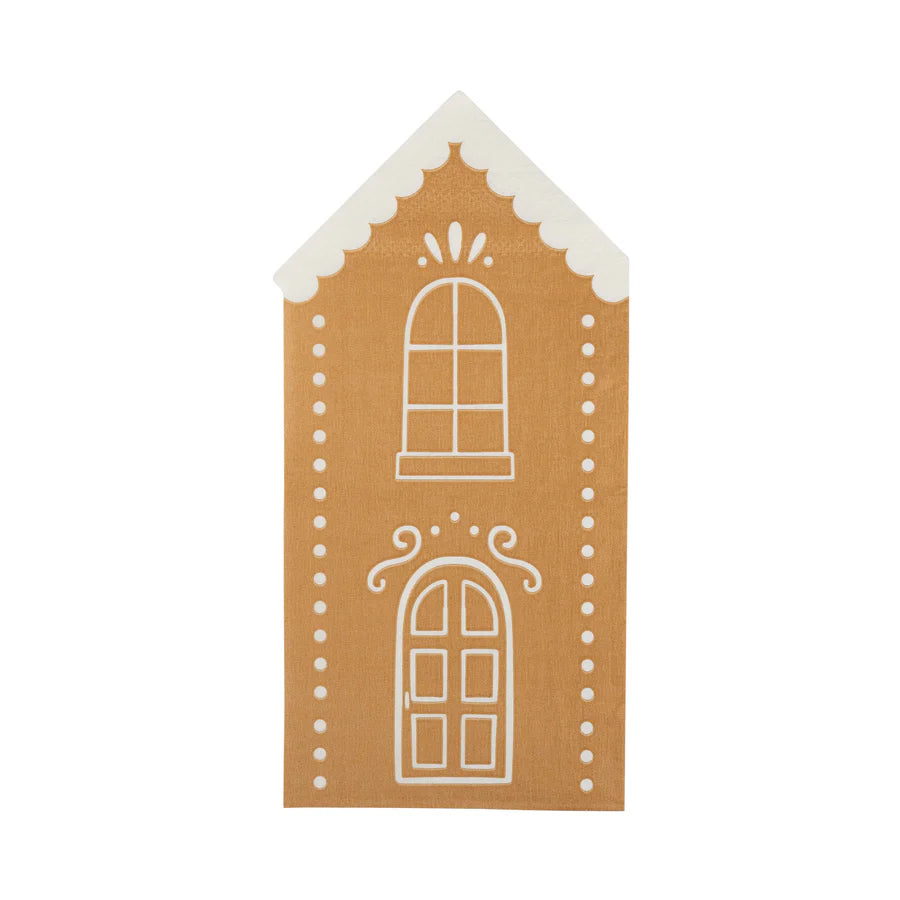 Gingerbread Tall House Dinner Napkin