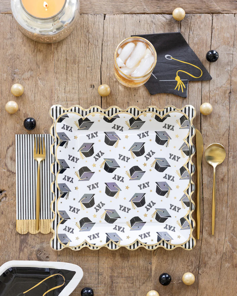 Striped Grad 11" Plate