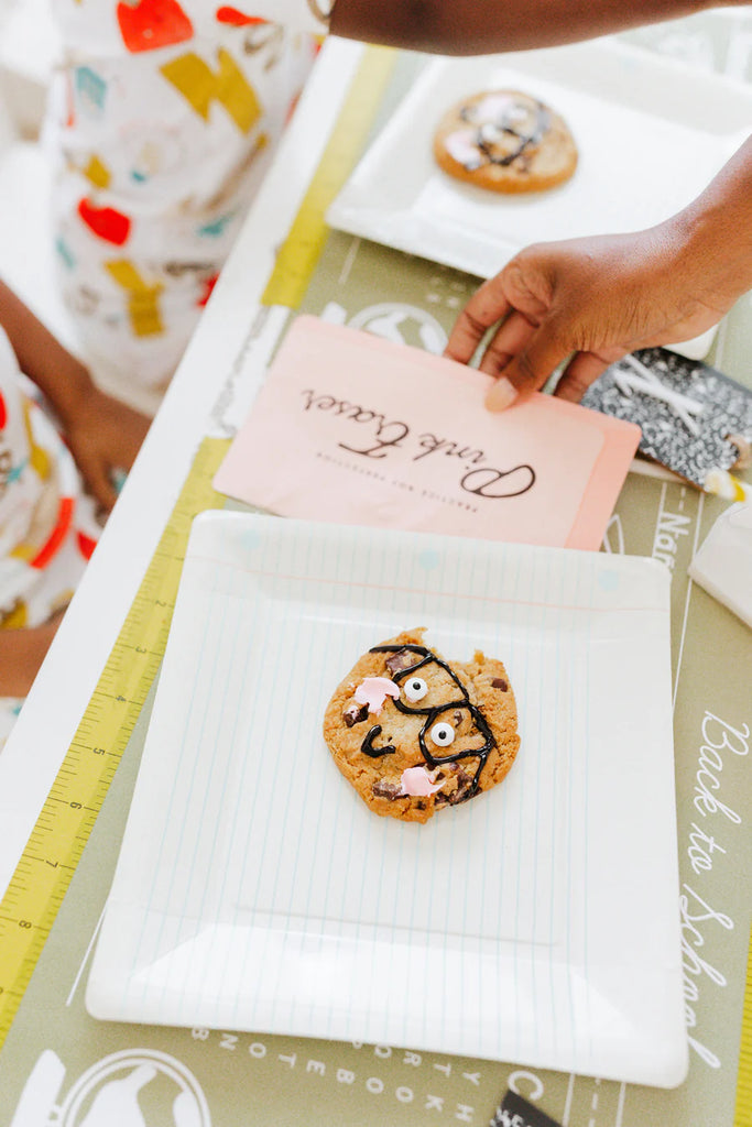 Notebook Paper Plate