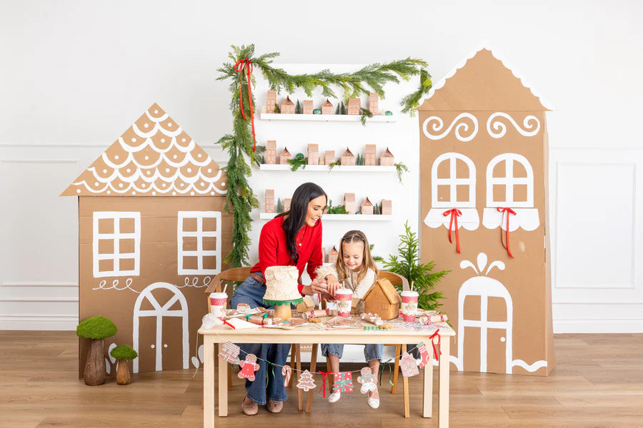 Gingerbread Pattern Plate