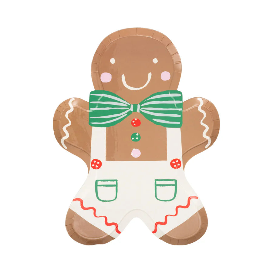 Gingerbread Man Plate
