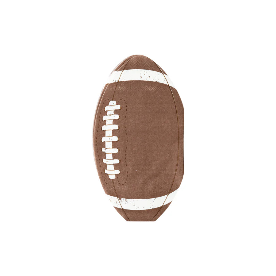 Football Shaped Paper Dinner Napkin