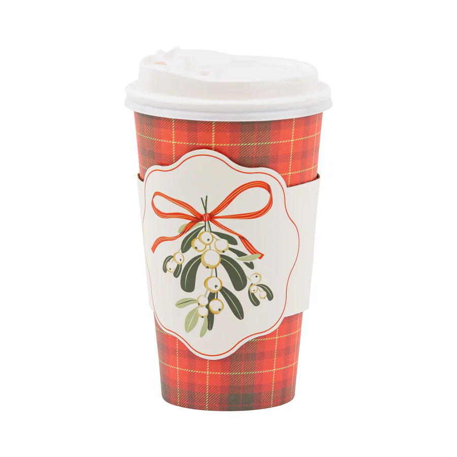 Mistletoe Plaid TO-GO Cups