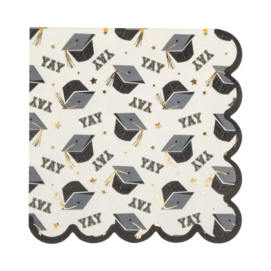 YAY Cap Pattern Cocktail Napkin