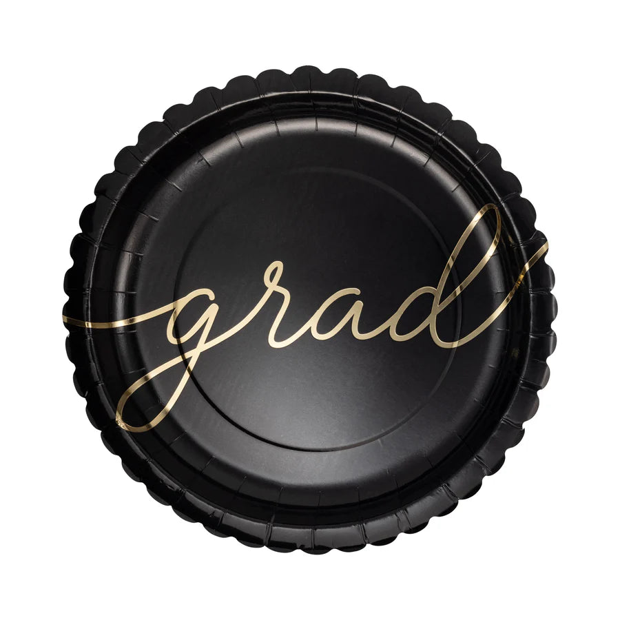 Script Graduate Plate