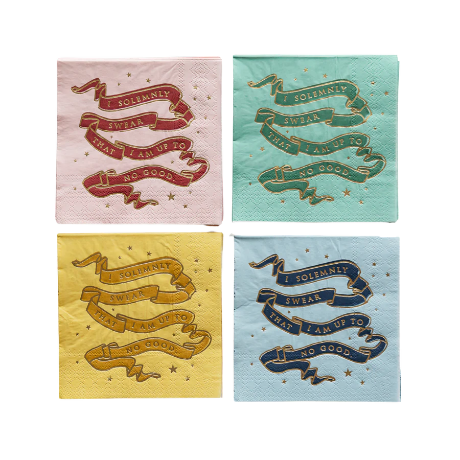 HARRY POTTER X BONJOUR FÊTE HOUSE PRIDE SMALL PARTY NAPKINS