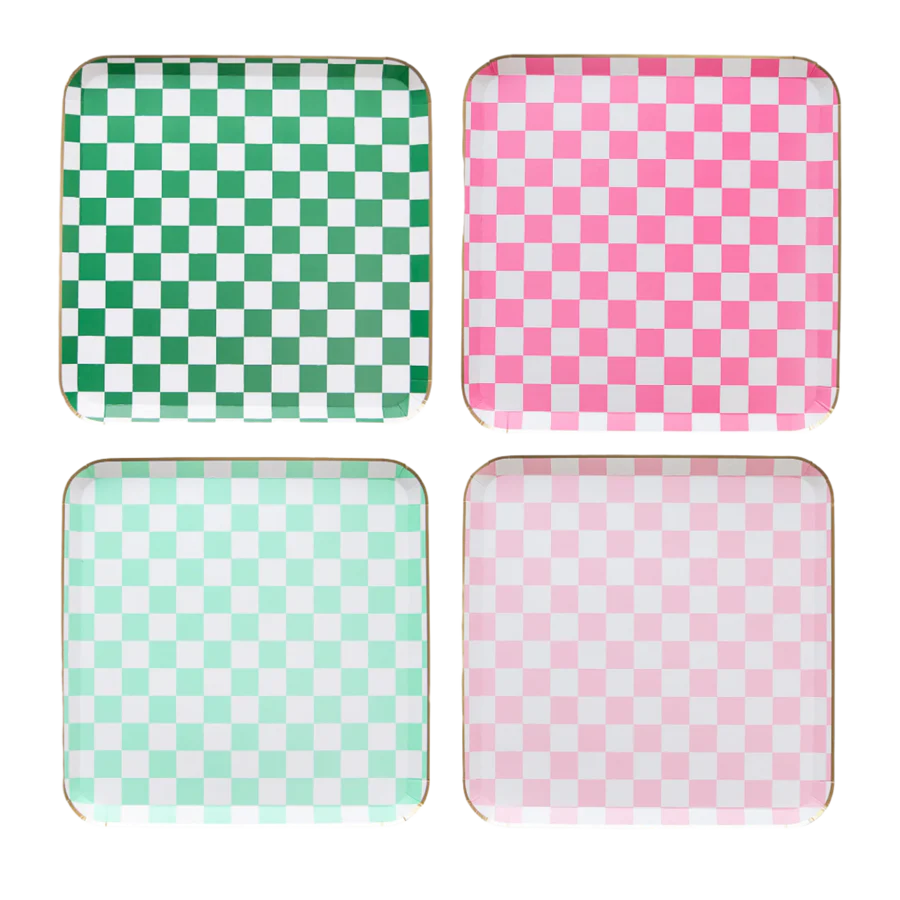 HARRY POTTER X BONJOUR FÊTE HONEYDUKES LARGE CHECKER PLATES