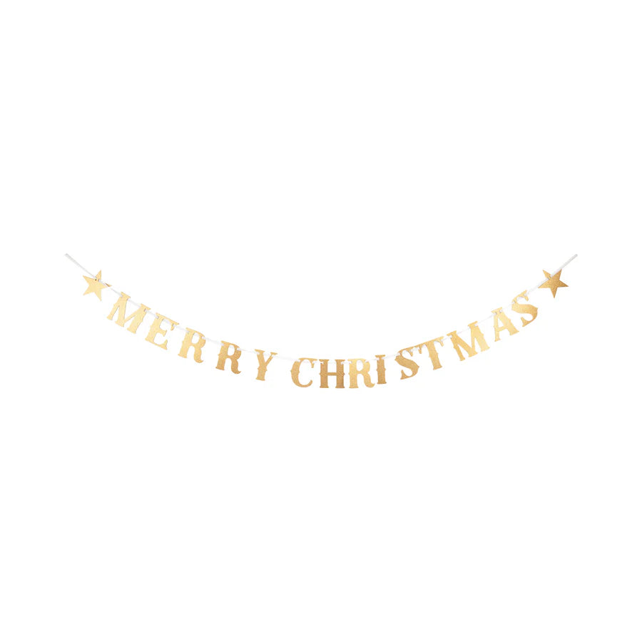 Merry Christmas Chipboard Banner