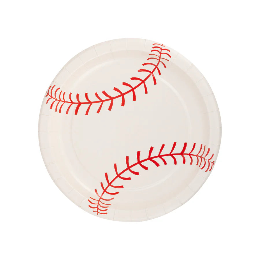 Baseball Paper Plate