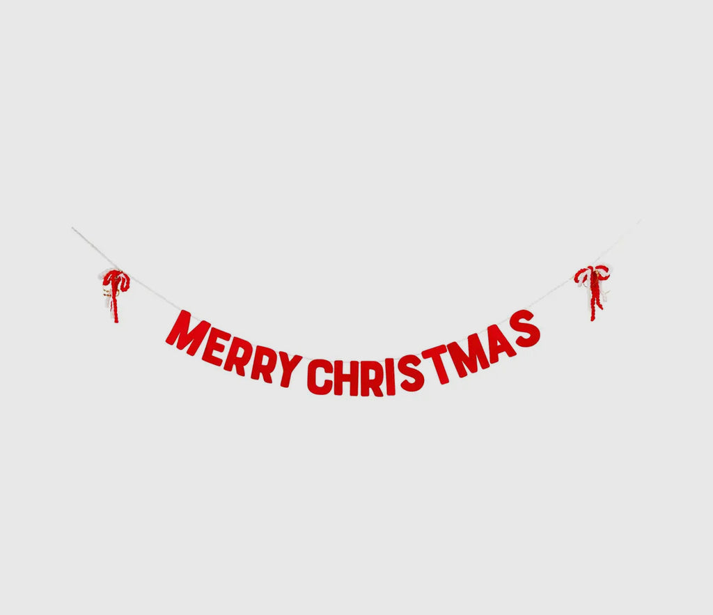 Thick Felt Merry Christmas Banner
