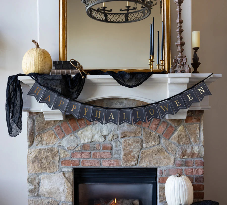 Spellbound Happy Halloween/ Birthday Banner