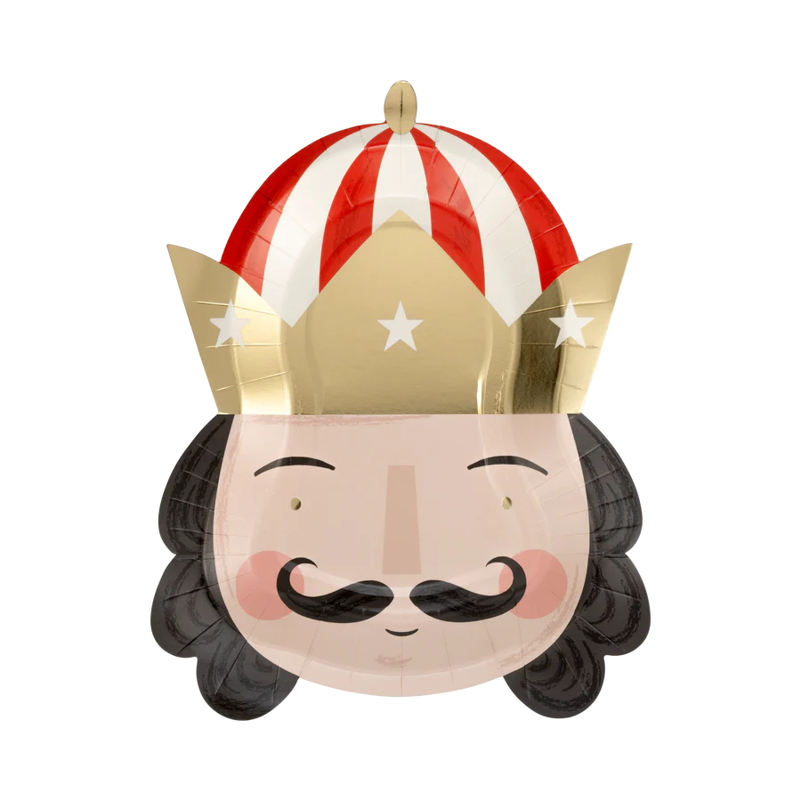 Nutcracker Shaped Head 10" Plate