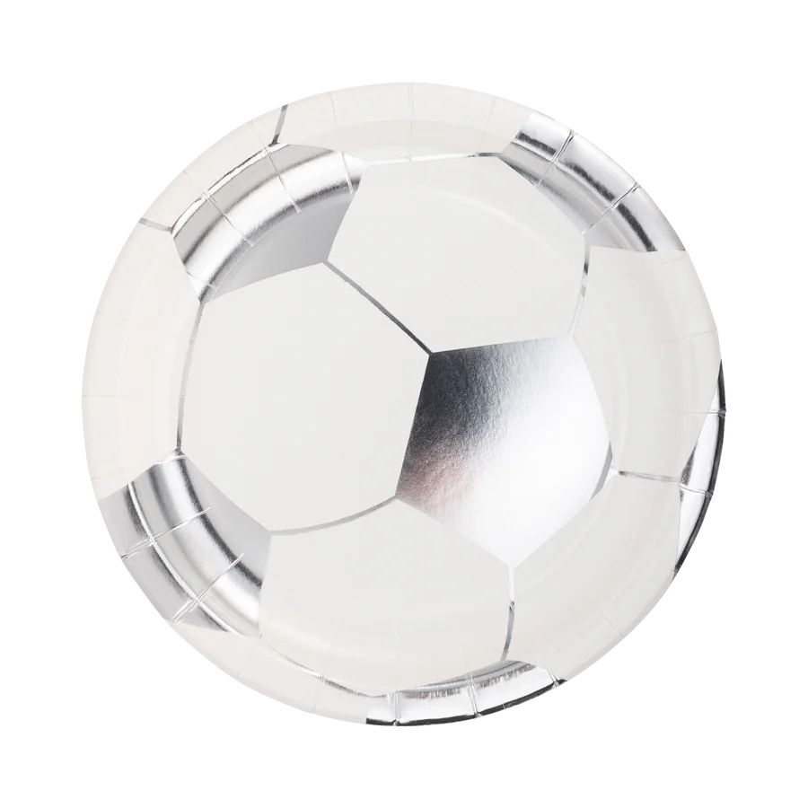 Soccer Ball Paper Plate