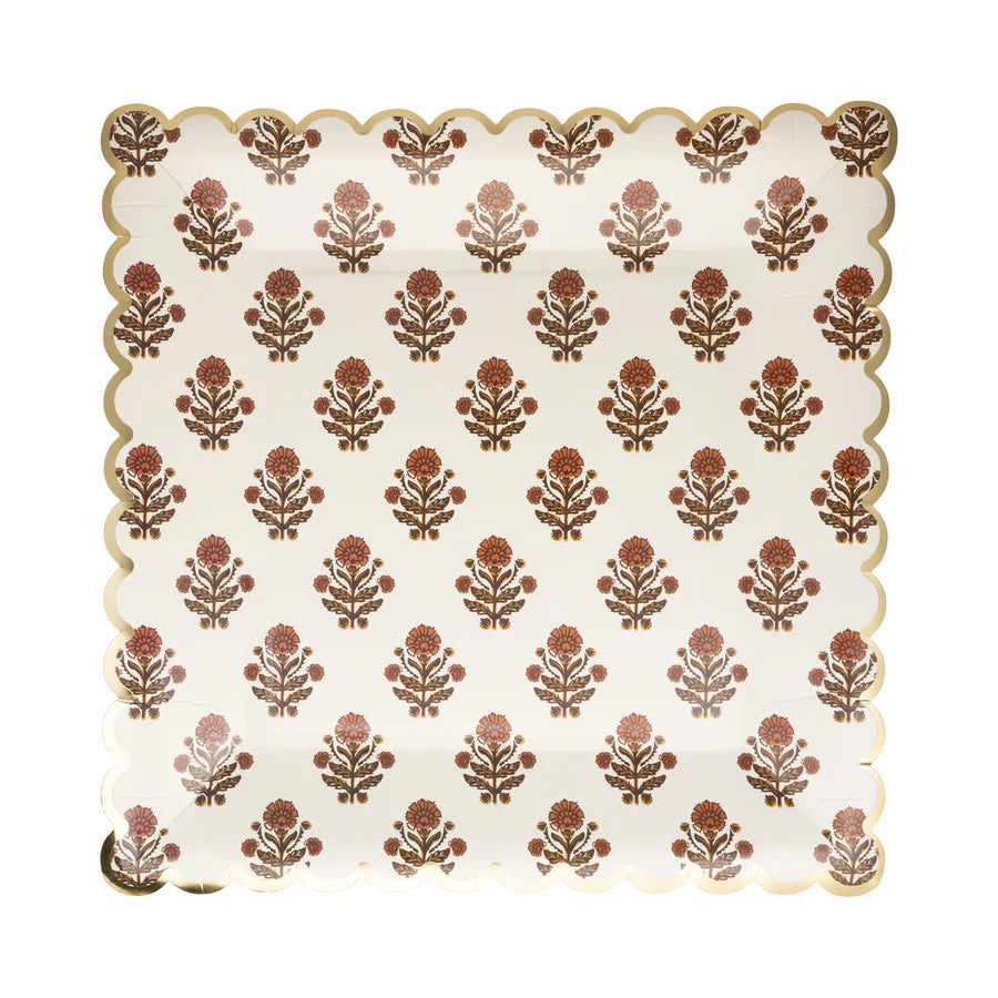 Give Thanks Floral 9" Plate