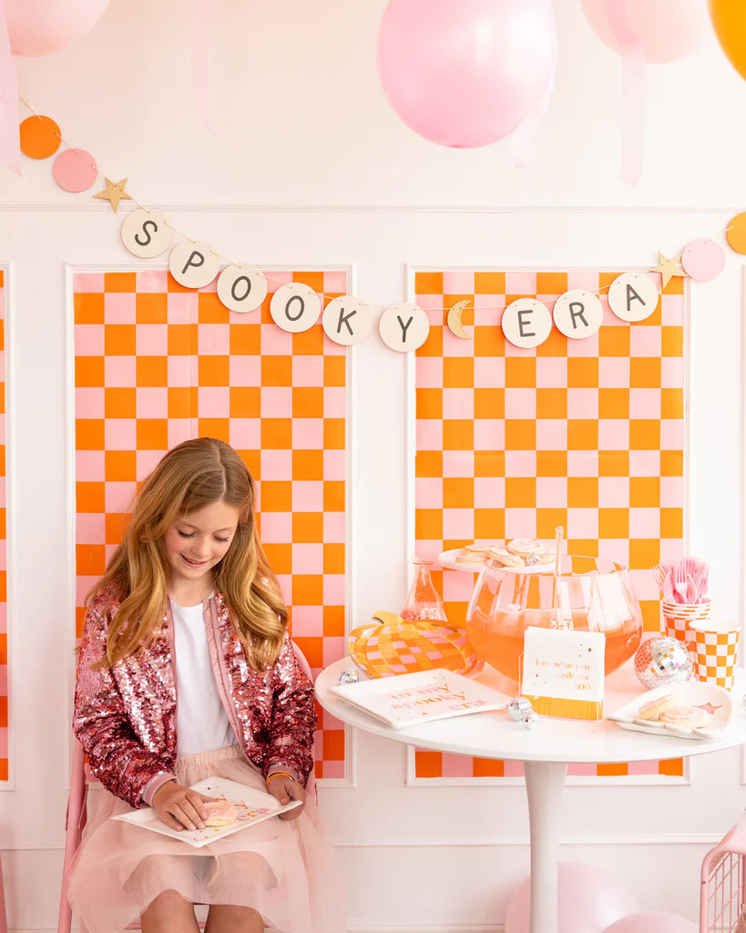 Checkered Table Runner