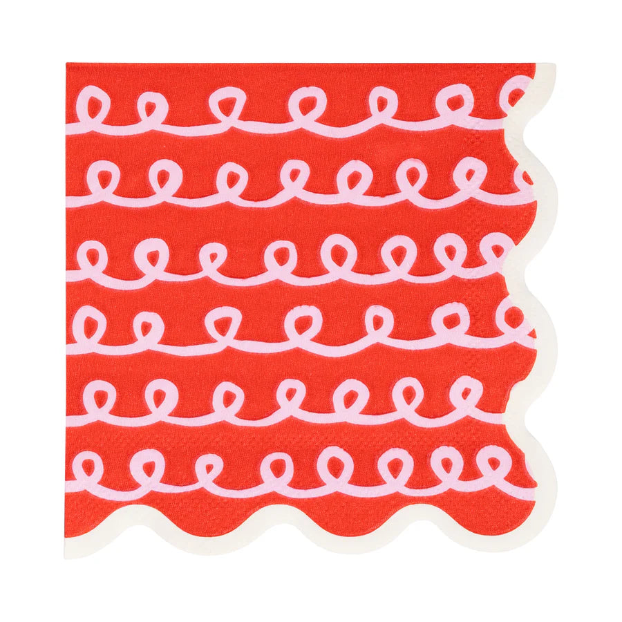 Frosting Cocktail Napkin