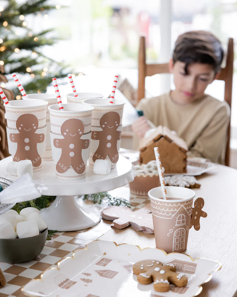 Gingerbread Handled Paper Cup