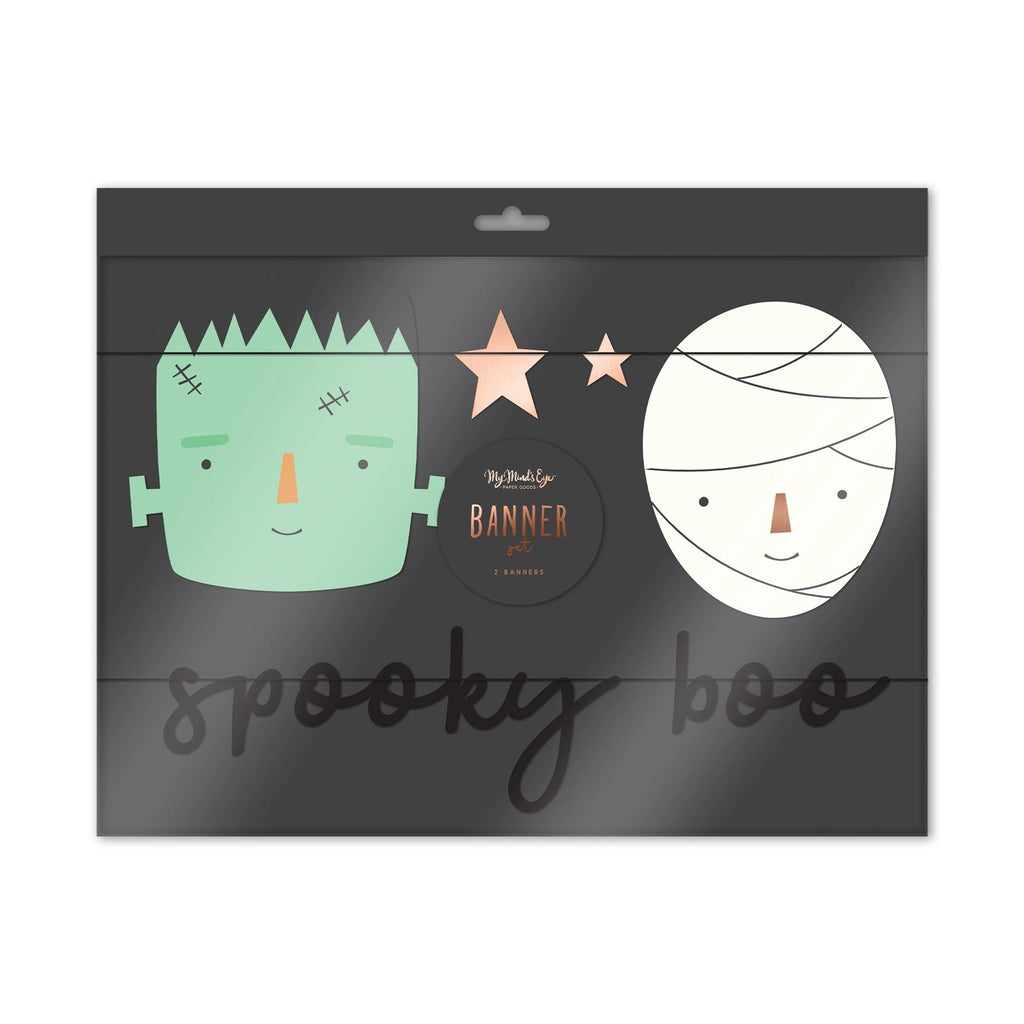 FRANK & MUMMY BANNER SET