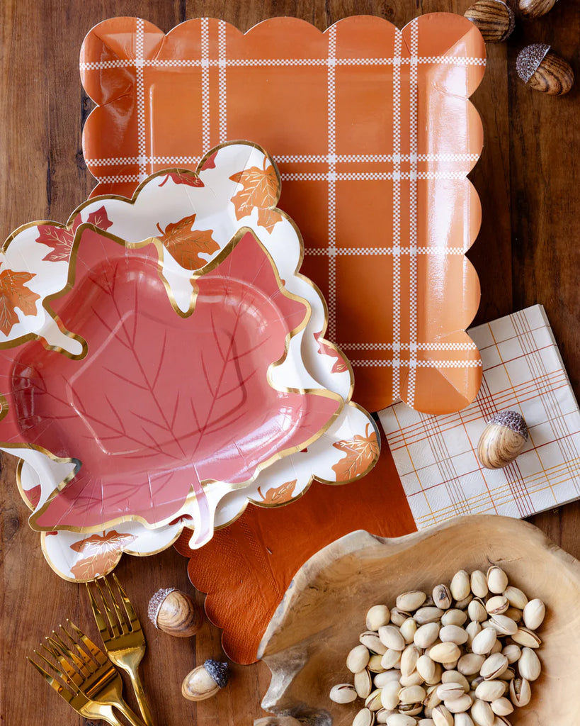 Rust Windowpane 10" Plate