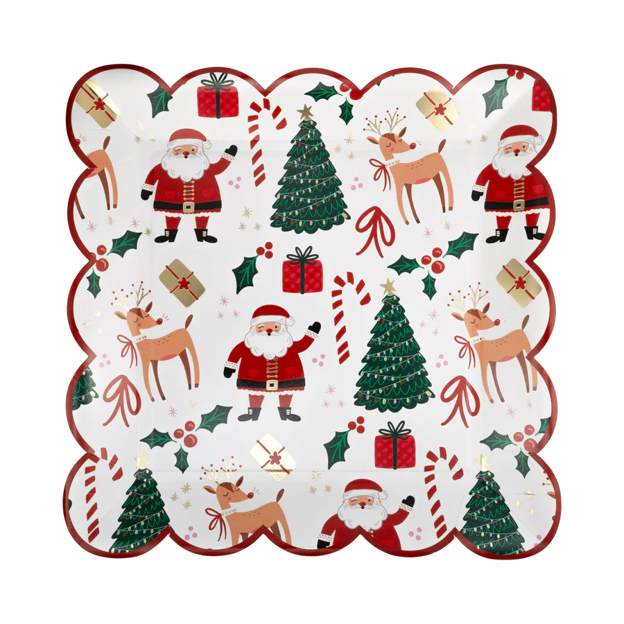 Whimsy Christmas Scatter 10" Plate