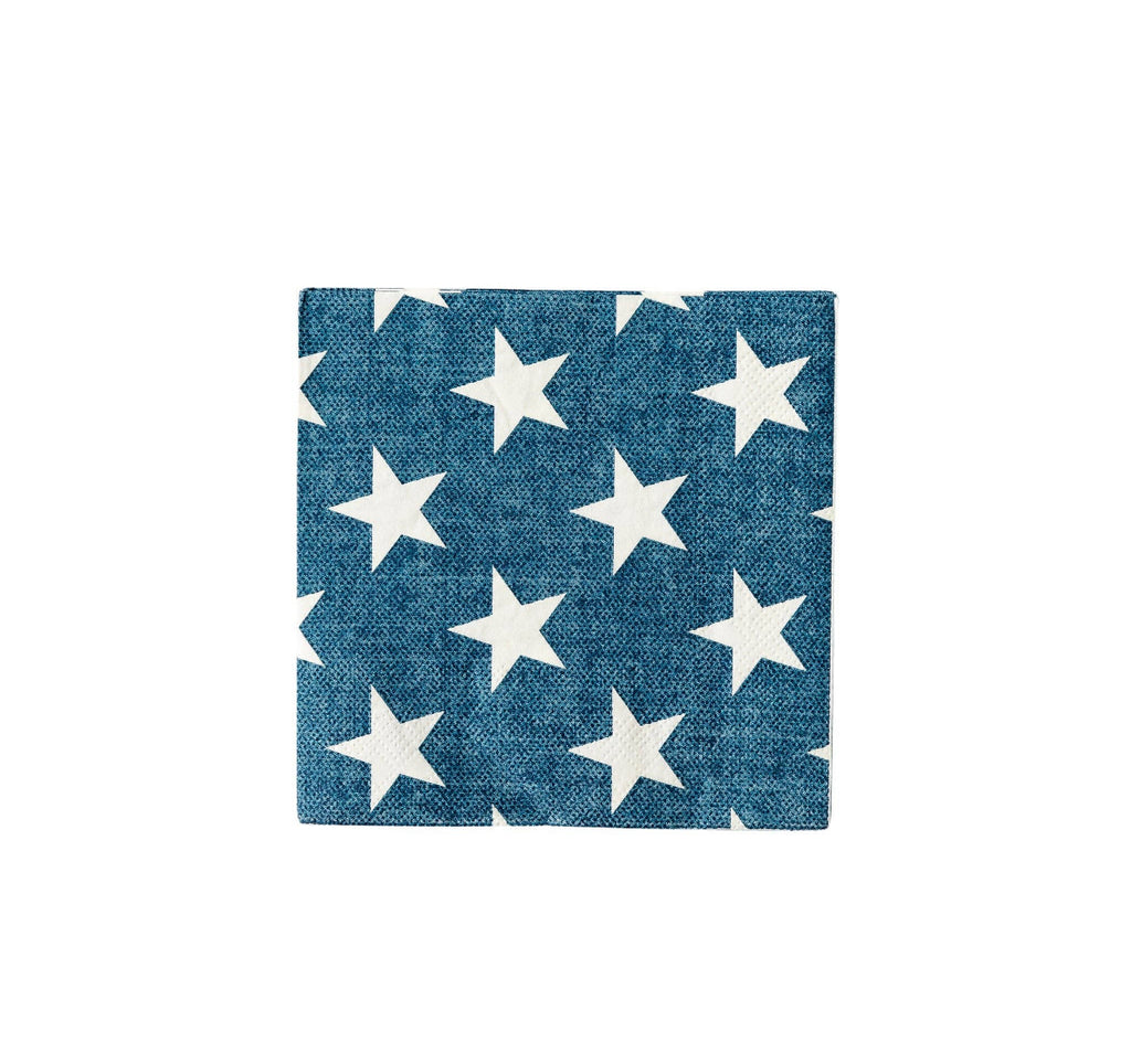 NAVY STAR COCKTAIL NAPKIN