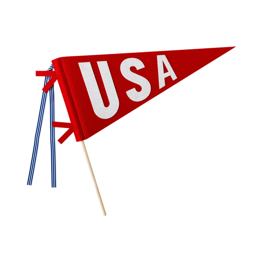 USA FELT PENNANT BANNER