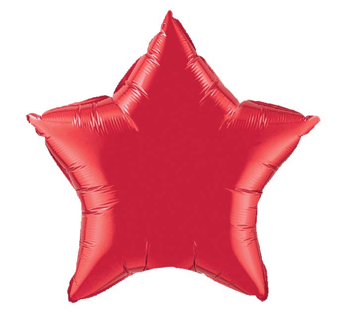 20" Ruby Red Star