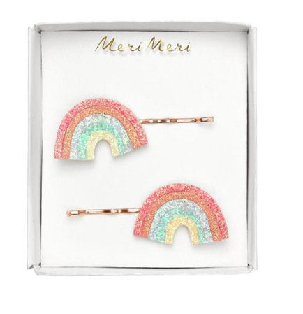 Glitter Rainbow Hairslides