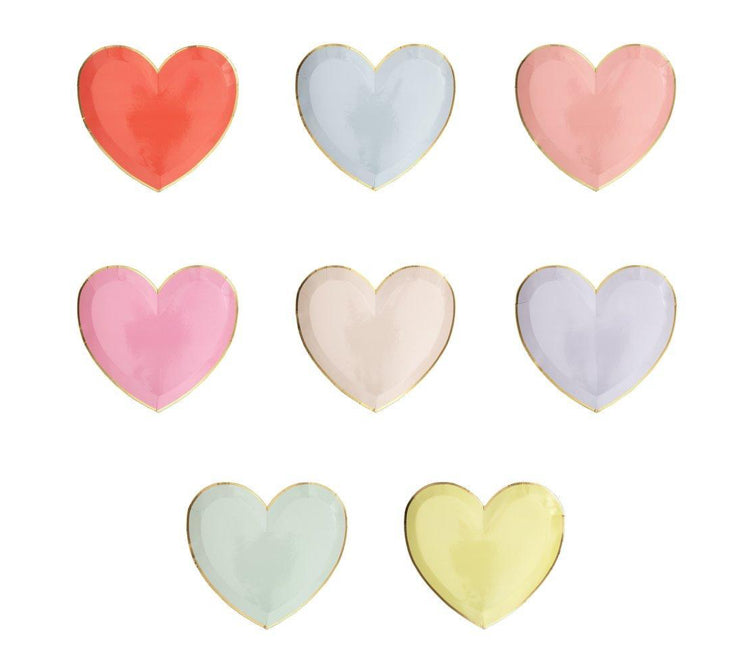 Party Palette Heart Small Plates