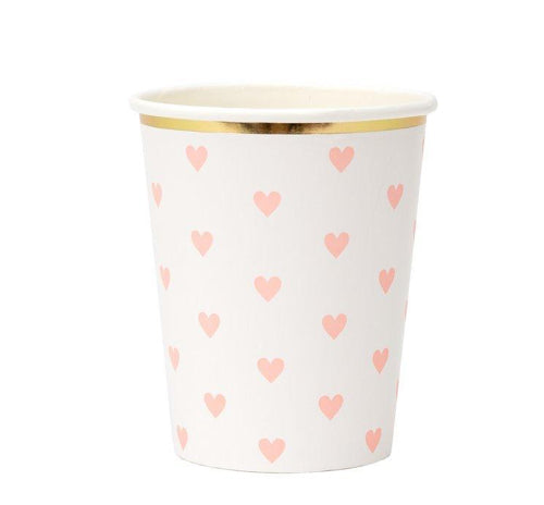 Party Palette Heart Cups