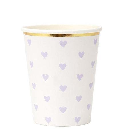 Party Palette Heart Cups