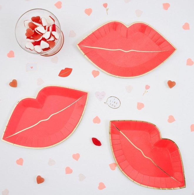 Red Lip Plates