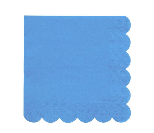 Bright Blue Napkins (Large)
