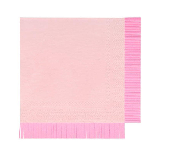 Neon Fringe Large Napkins