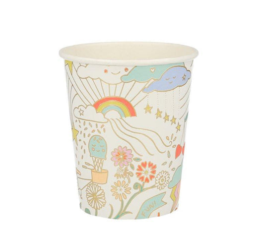 Happy Doodle Party Cups