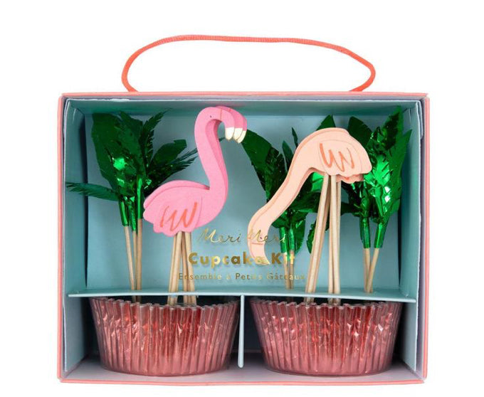 Flamingo Cupcake Kit