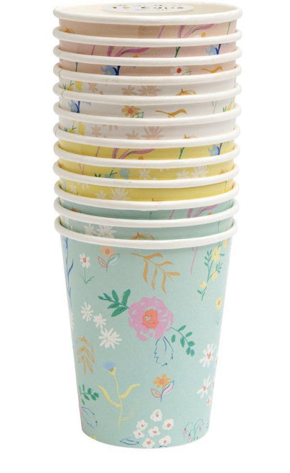 Wildflower Pastel Cups
