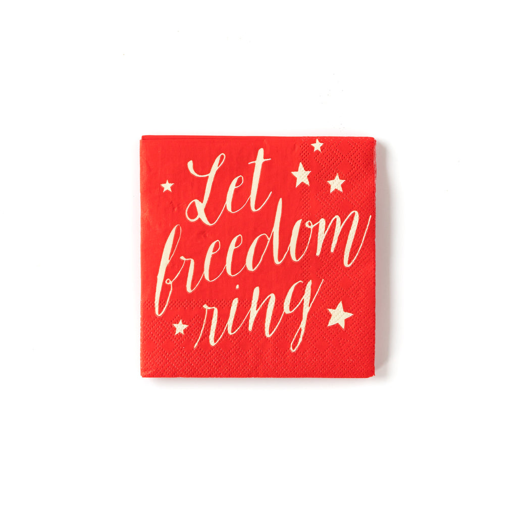 Let Freedom Ring Cocktail Napkins