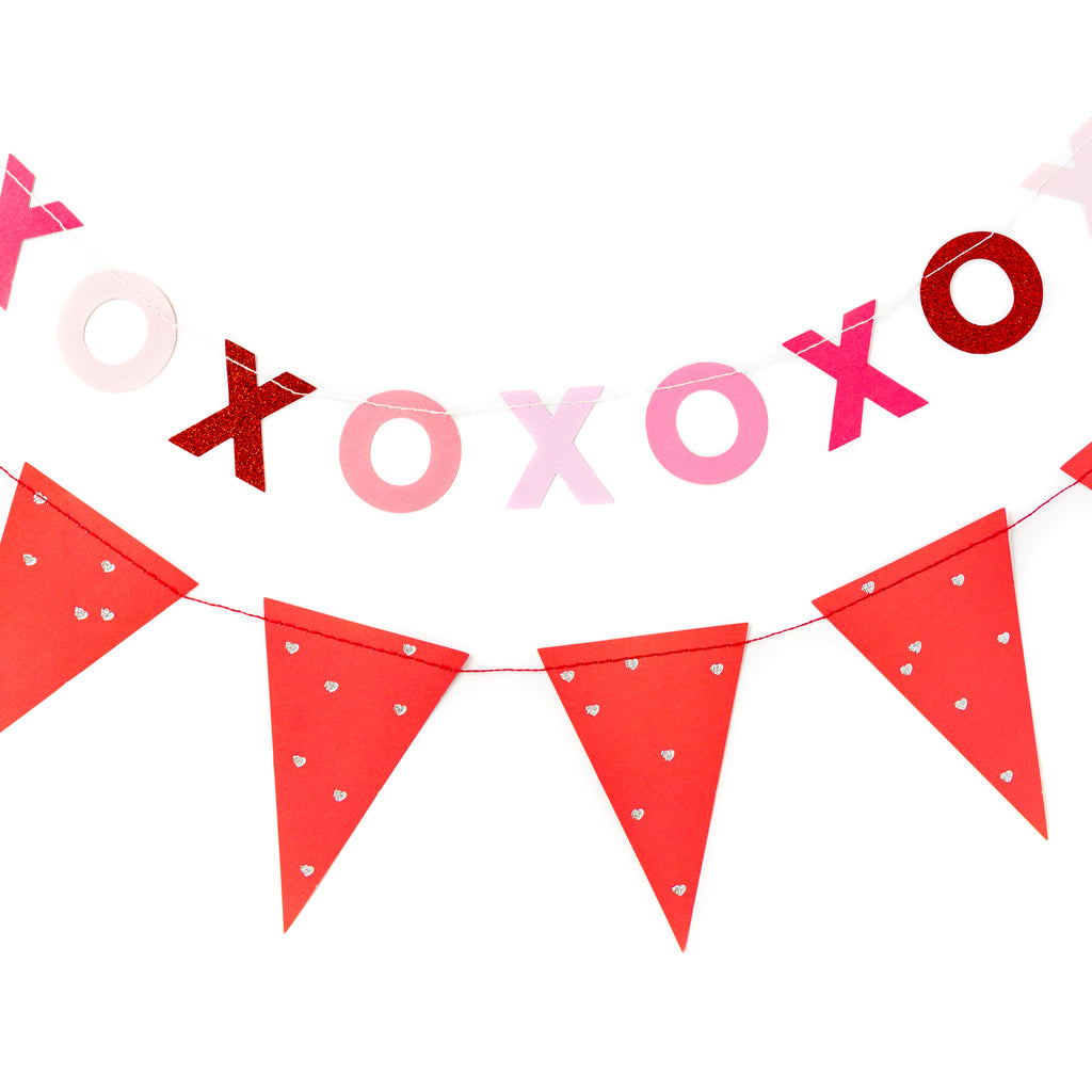 XOXO & Pennant Banner