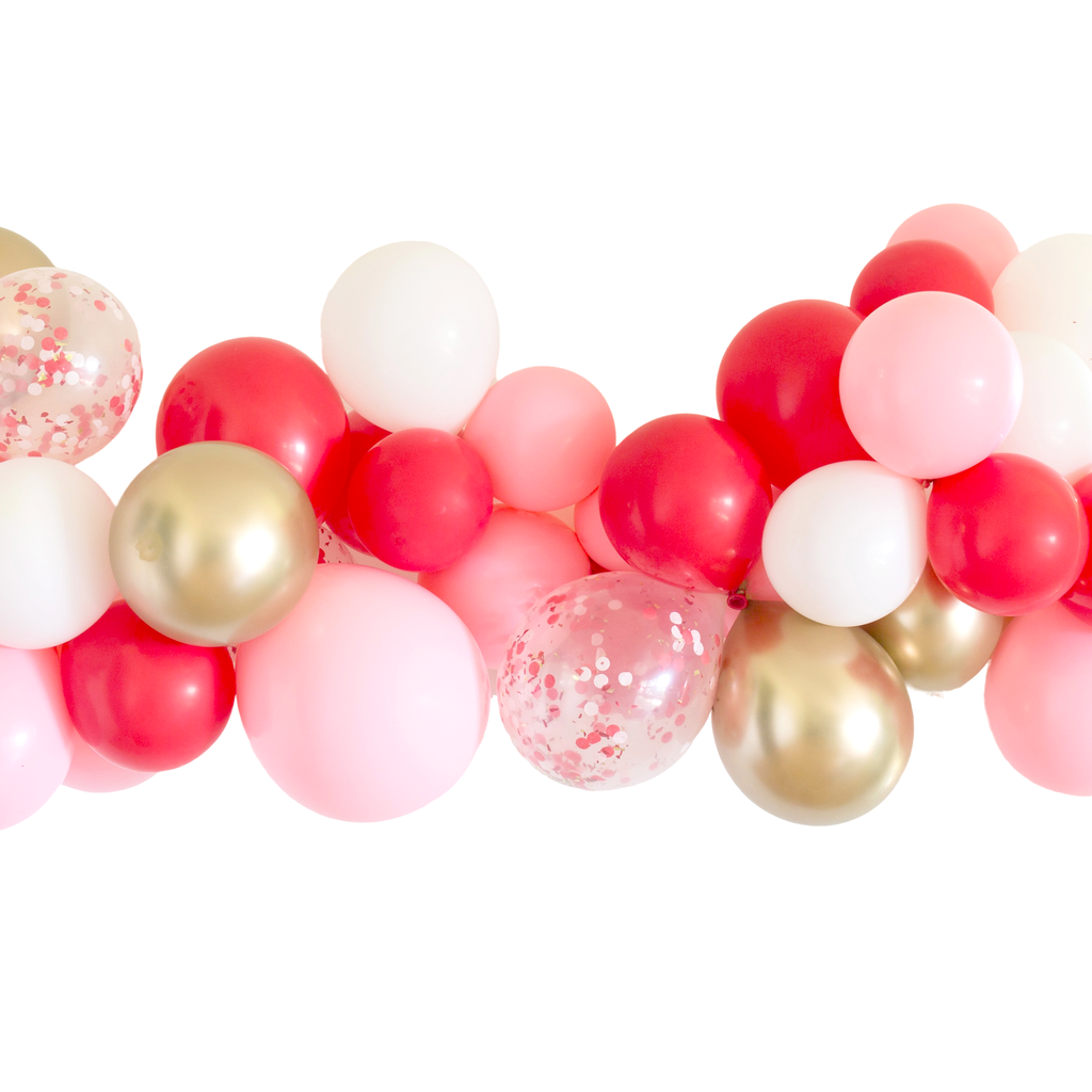 Candy Cane Balloon Garland